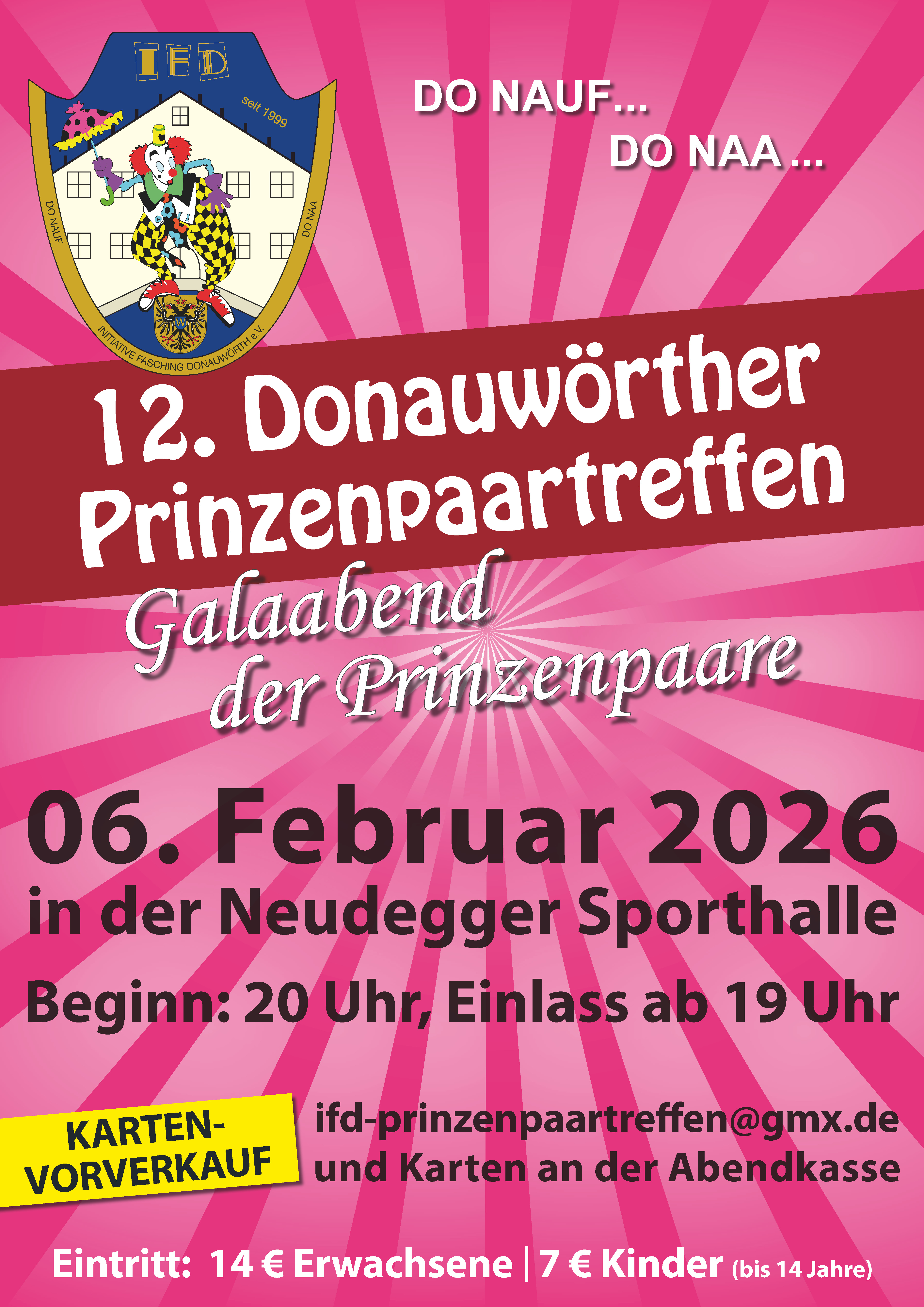 12. Donauwörther Prinzenpaartreffen